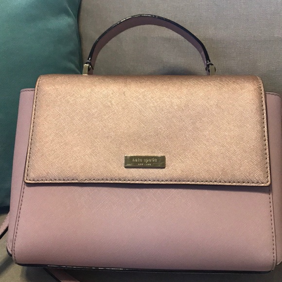 KATE SPADE ♠️ ROSE GOLD CROSSBODY SATCHEL - Picture 2 of 8